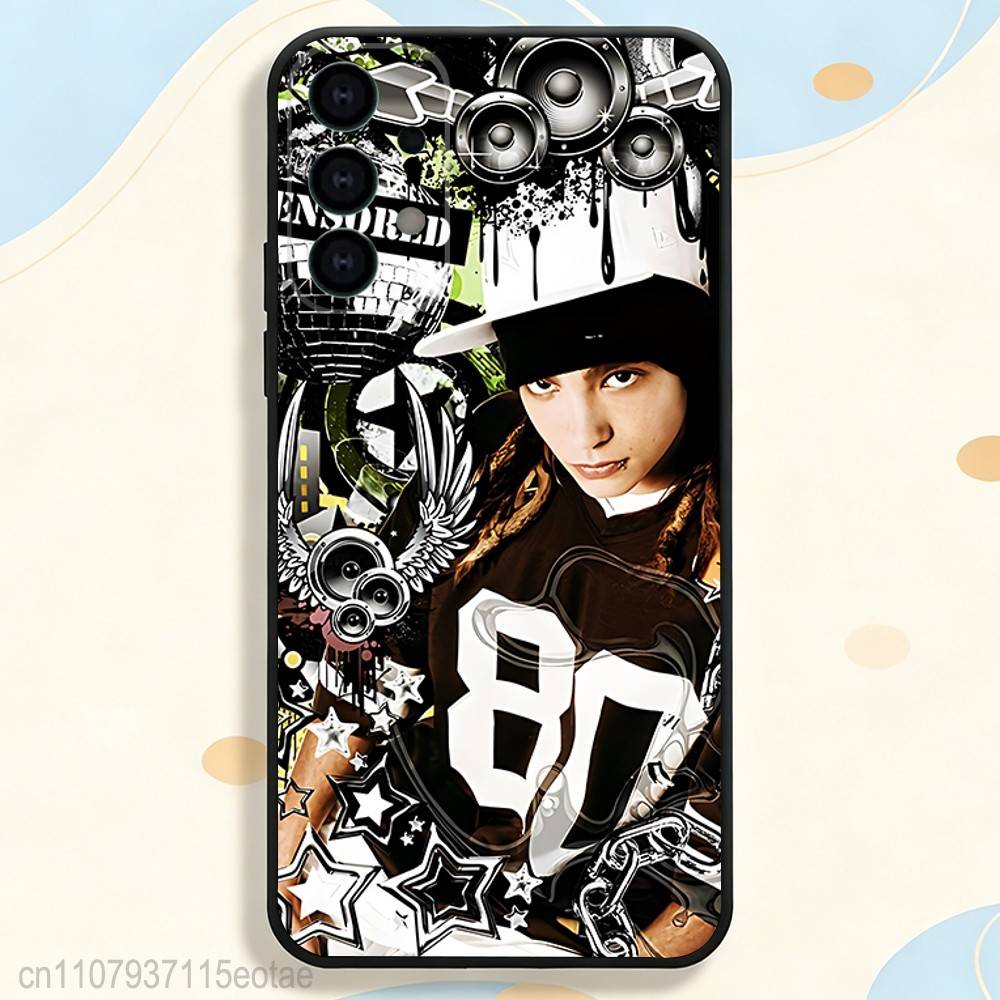 Singer Tom Bill K-Kaulitz Phone Case for Samsung S26 S24 S22 S25 Ultra S9 S20 FE S23 Plus S10 S21 Shockproof Funda Cover