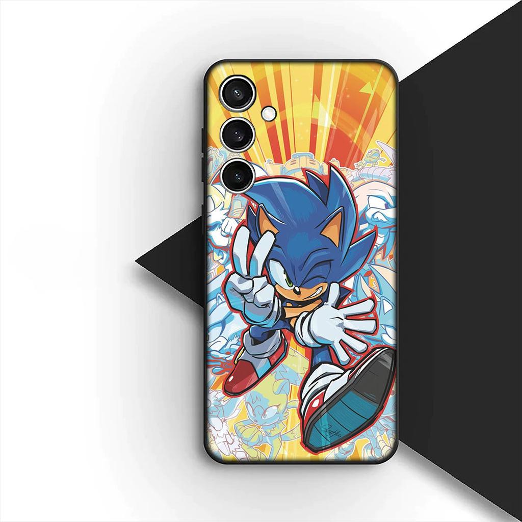 Cover for Samsung Galaxy S20 S22 S21 FE Ultra Plus A07 A17 A15 A16 A25 A57 A37 Casing Phone Case Comics S-Sonics Game Hedgehogs