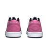 Jordan Air Jordan 1 Slip Resistant Abrasion Resistant Low Top Vintage Basketball Shoes Women's White Pink DC0774-101(Team974-)