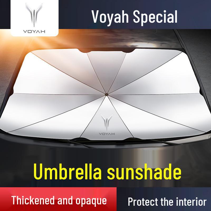 Lantu FREE Dreamer Front Windshield Sunshade: Light, Heat Protection & Insulation.