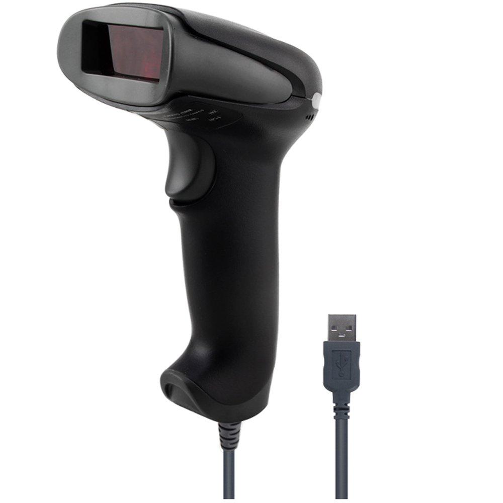 Ручной лазерный сканер NETUM NT-2012, портативный USB-сканер штрих-кодов для супермаркетов, 1D, с кабелем, для POS-систем