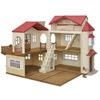 EPOCH Sylvanian Families Large Red Roof House - Secret Attic