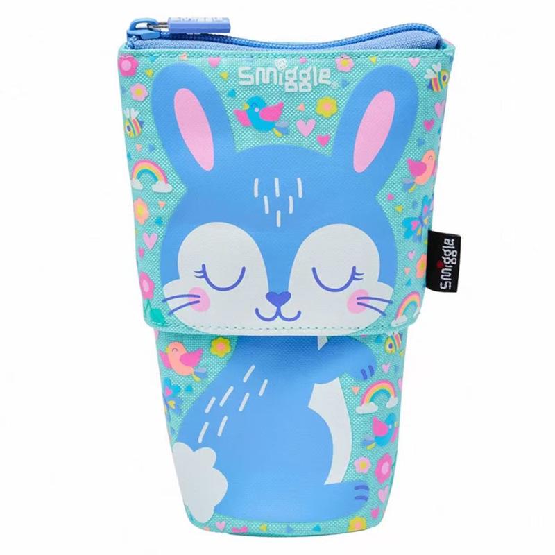 Smiggle Австралия Детский телескопический пенал: Вместительный мультяшный держатель для ручек и сумка для хранения для учеников начальной школы