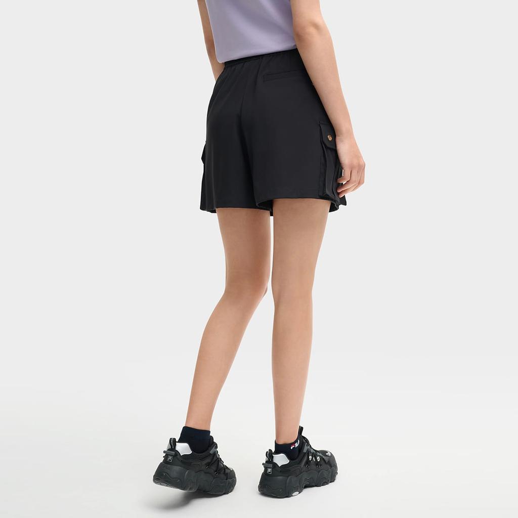 FILA MILANO Casual Shorts Women's Jet Black F11W525804FBK