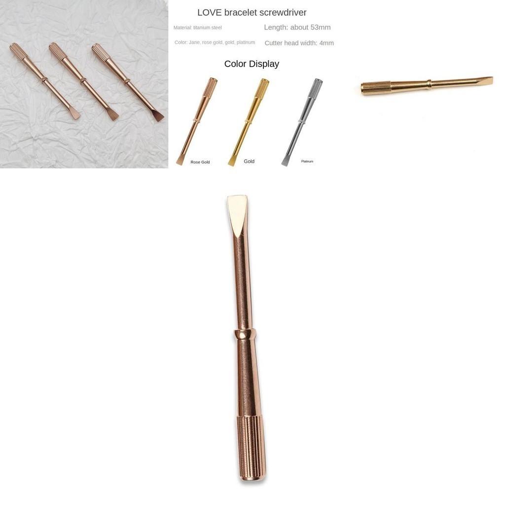 Vintage Stainless Steel Bracelet Screwdriver Tool Jewelry Accessory With Sun Moon And Star Elements