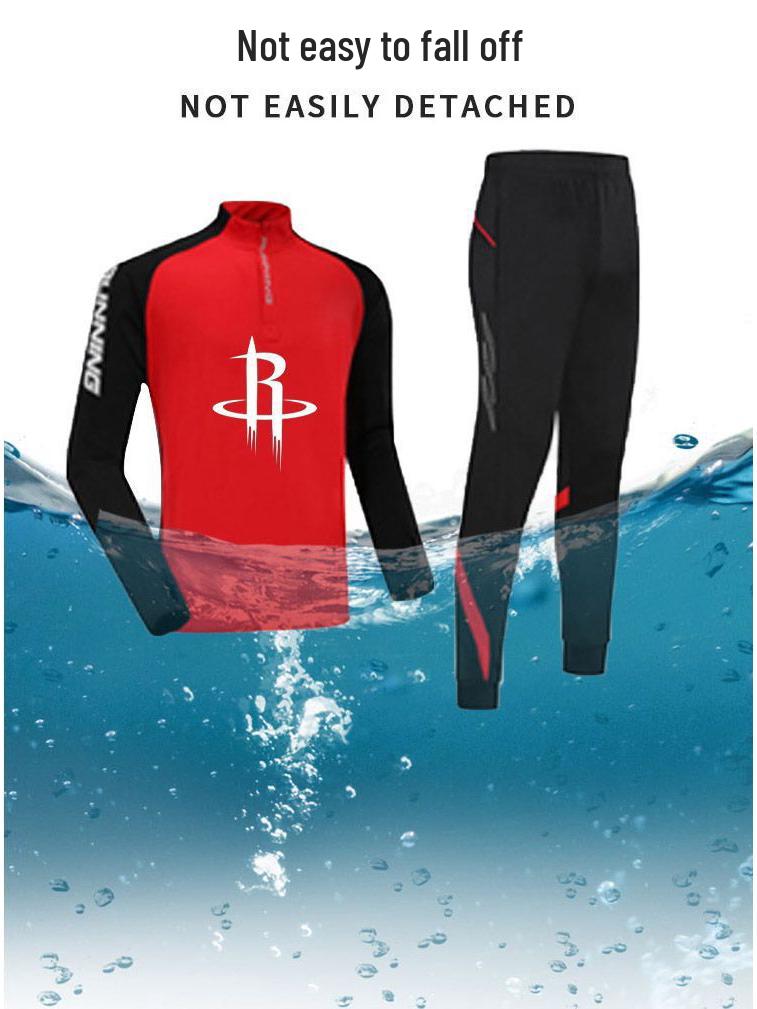 Men's & Women's Autumn/Winter Long Sleeve Football Training Suits - Adult & Children with Printing
