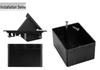Universal Pop-up Power Socket with EU and US Standard for Office Desks