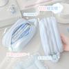 Marshmallow Pain Pencil Bag, Niche Non-collision, Large-capacity Girl Storage Stationery Bag