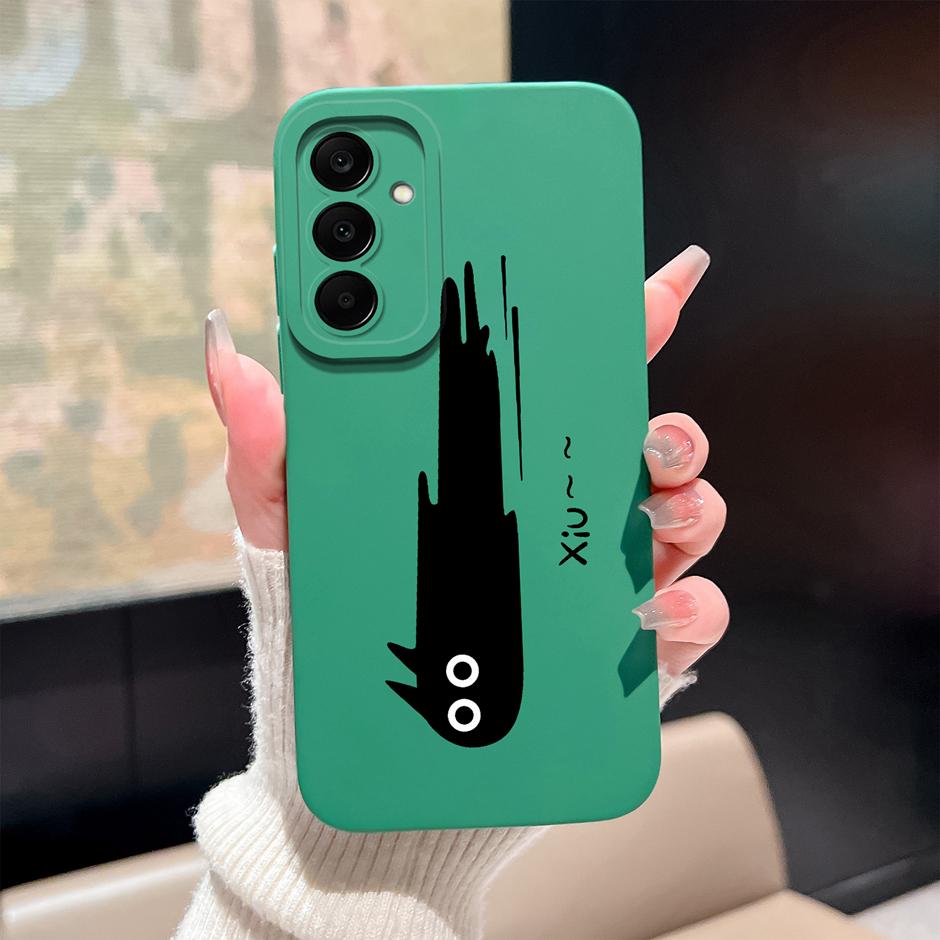 Custodia Per Samsung Galaxy A17 M17 4G 5G Gatto Cartone Animato Carino Copertura Protettiva Morbida in Silicone Per SamsungA17 M17 Fundas GalaxyM17 Coque