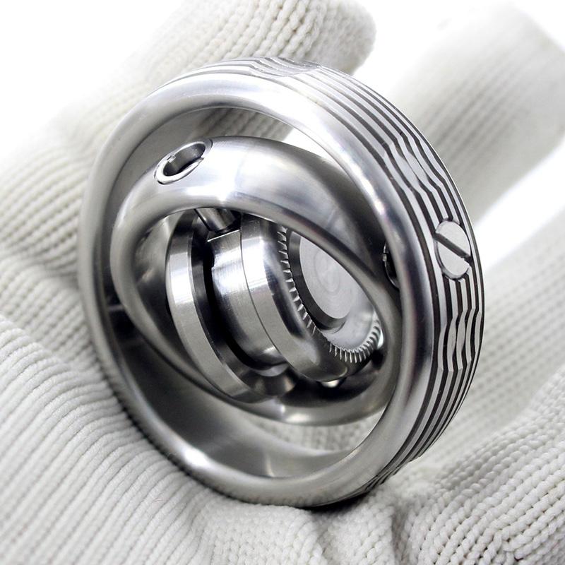 Neues Metallkreisel EDC Fingerspitzenkreisel Stressabbau Spielzeug Erwachsener Antistress Angst Stressabbau Gadgets Cooles Jungen Geschenk