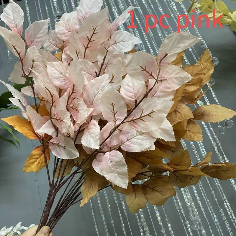 Artificial Leaves Bouquet For Wedding Decor And Event Photography With Realistic Look For Home And Hotel Decoration
