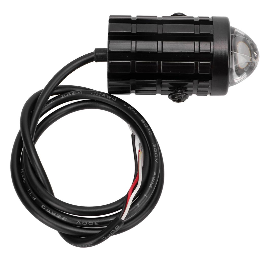 Motorcycle Headlight Bulb Metal IP68 Universal LED Car Spotlight Heat Dissipation 10‑30V