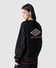 Felpa UMBRO Crispy Taslan Nera (Uq321Cfs91) (Un tipo)