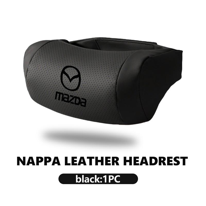 Cuscino per Collo per Veicolo AAGD1 in Pregiata Pelle Nappa Imbottitura Morbida in Cotone Nuvola Per Mazda 3 6 CX5 2 CX3 CX9 MX5 RX8 Axela Demio Atenza MS