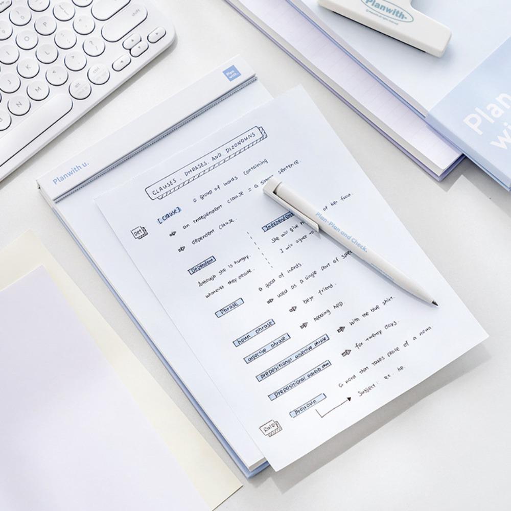 

Schedules Notebook Planner Pad Colorful Daily Planner Tearable NoteBook Meeting Minutes Book