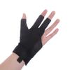 Billiards Glove Left Hand Three Finger Snooker Billiard Glove Non Slip Stickers Elasticity Billiard Training Gloves Accessories