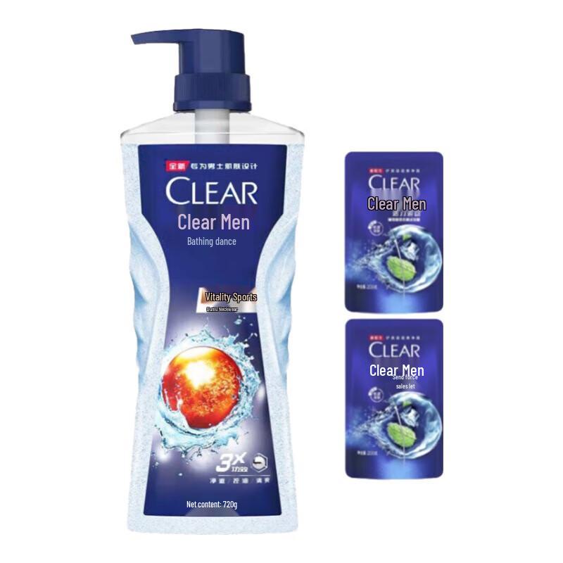 

Clear Men Sport Shower Gel & Shampoo Value Pack
