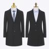 Teloman 100% Wool Double-faced Mid-length Coat