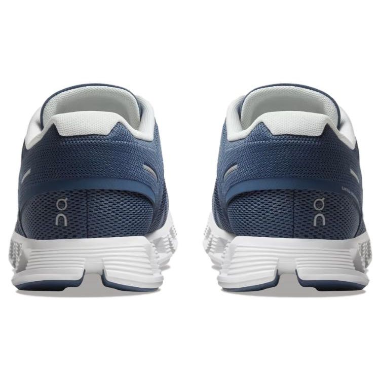 ON Cloud 5 Denim Scarpe da Ginnastica da Donna Blu Bianco 59.98901