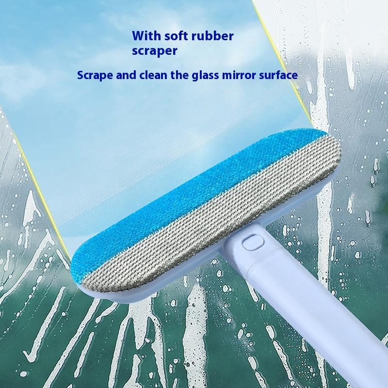 Multifunctional Pet Hair Remover Brush With Long Handle – Window Cleaning & Pet Fur Removal Tool For Cats And Dogs