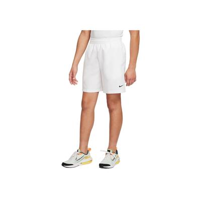 Stylish Comfortable Simple Elastic Waist Shorts Kids Shorts White DX5382-101