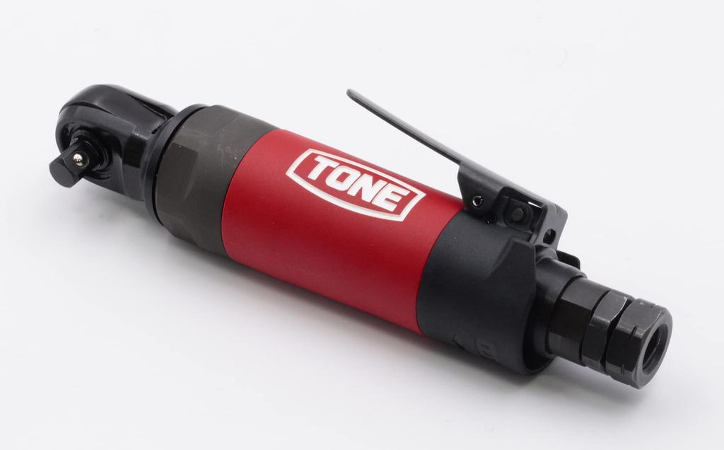 TONE Air Ratchet Wrench 68 (Impact Type) AR3120, 9.5mm (3/8") Drive, Red, N M
