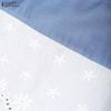 ZANZEA Women Casual Round Neck Lace Splice Hen Summer Short Sleeve Dress