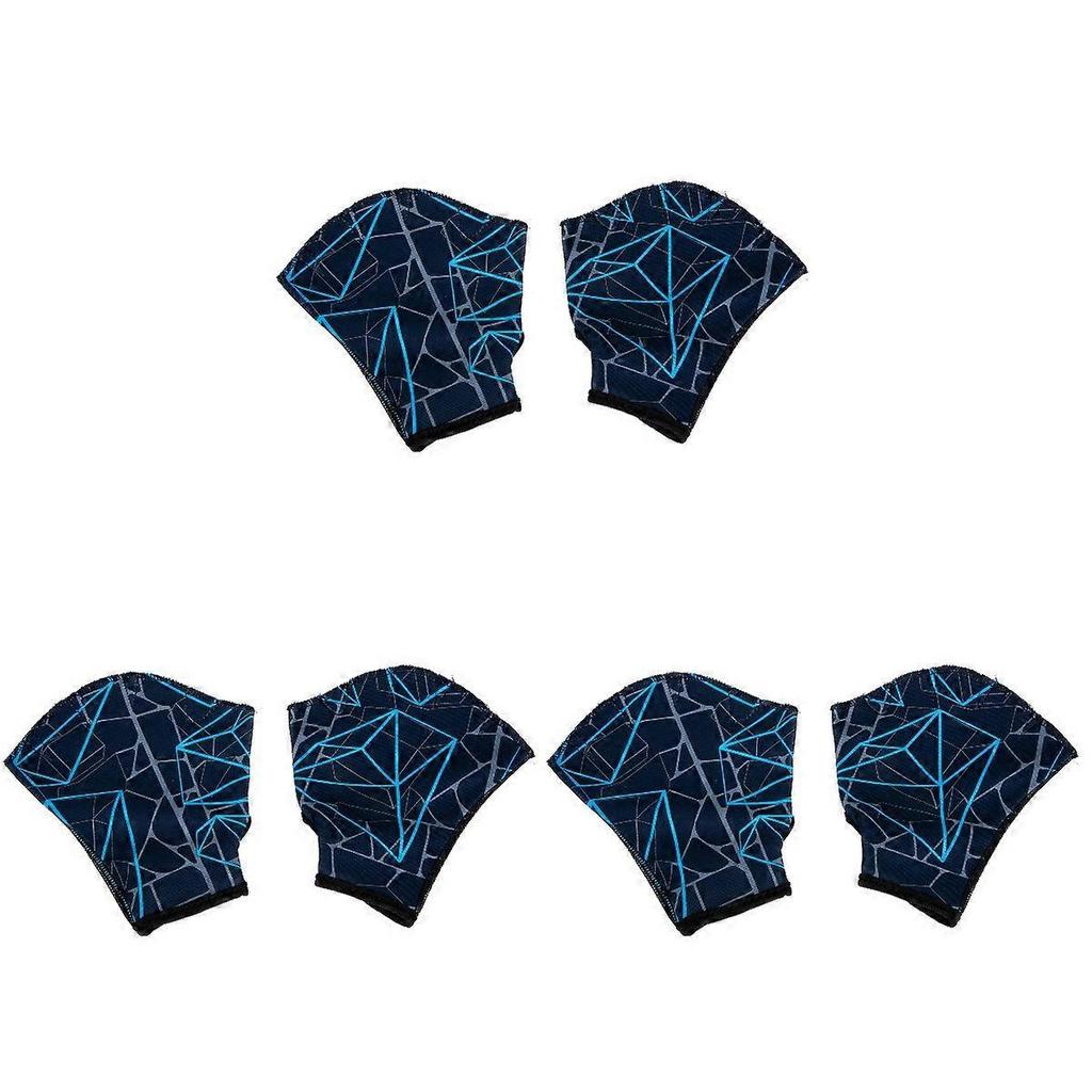 Water Gloves Swim Training Gloves for Swimming 3Pairs Set