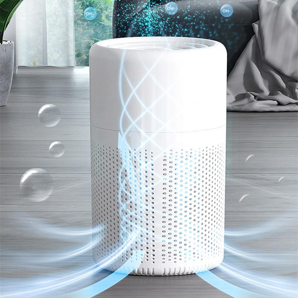 Household Desktop Air Purifier Smart Portable Air Purifier Filter Eliminate Secondhand Smoke for Home Room
