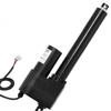 Attuatore Lineare 12V, Corsa 200mm Ultra Robusto 9000N Attuatore a Moto Lineare, Grado di Protezione IP65 5mm/s con Staffe di Montaggio per Macchinari Industriali