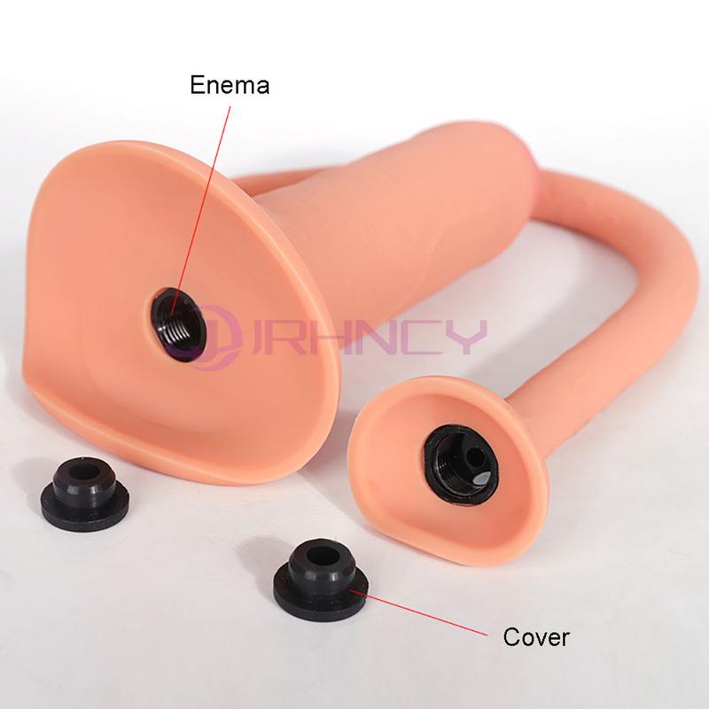 Soft Realistic Dildo XL Silicone Dildos For Women Vaginal Shower Men Anus Cleaner Enema Douche Anal Dildos Women Sex Toys