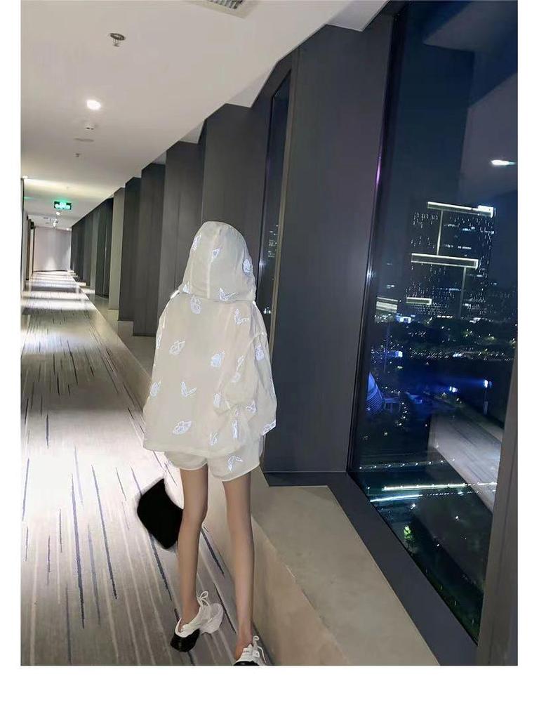 Sanya Beach Fairy Vacation Set: Women's Petite Sporty Casual Sun Protection Outfit