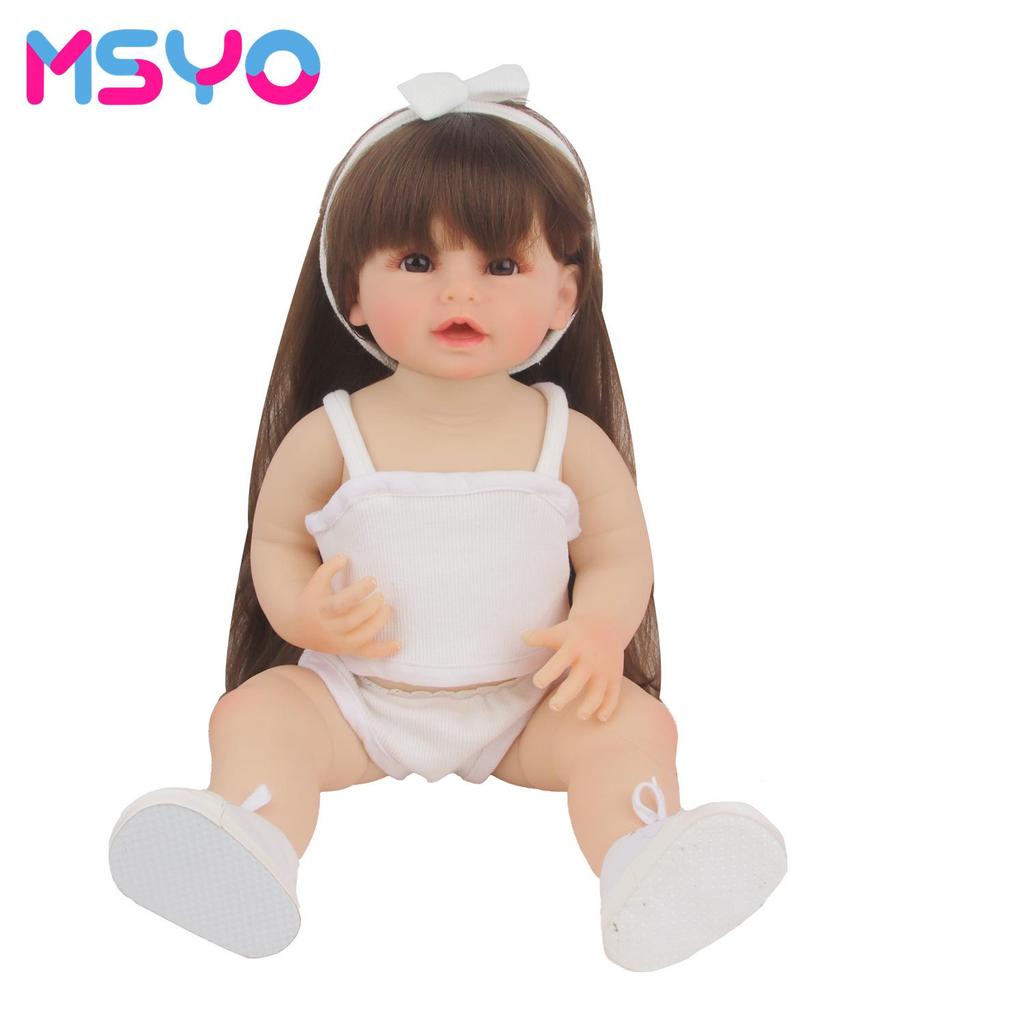22-inch Vinyl Doll Pajama Set - 55cm Simulation Doll Clothes Accessories