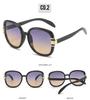 2023 Trendy Oval Sunglasses - European & American Street Style, Influencer Inspired, Hand-Grip Design for Women