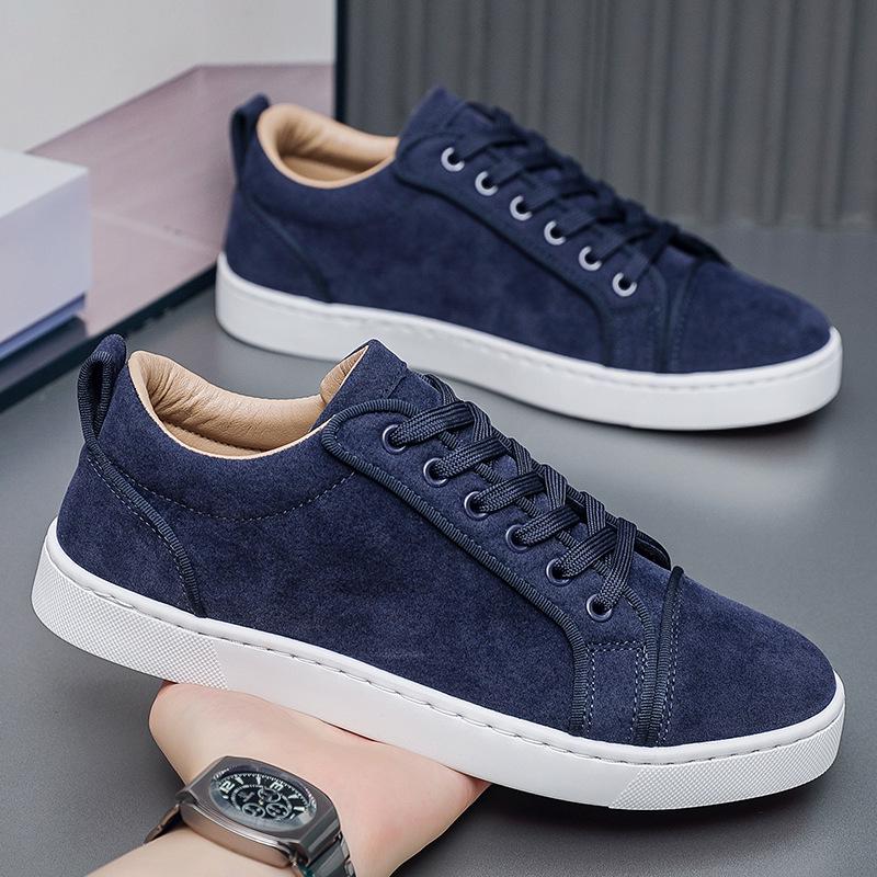 2026 Summer Men's Korean Style Casual Skate Shoes - Trendy and Versatile Youth Sneakers