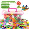 Educational Snowflake Interlocking Building Blocks for Children - Early Education Toys