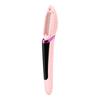 Facial Exfoliation Hair Removing Tool Rechargeable Face Exfoliating Hair Removal Tool with LED Light Pink