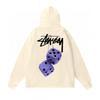 Mens Oversized Hooded Sweatshirt With Bold Letter Print Cotton Blend Loose Fit Daily Wear