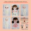 YmY big pear Doll body small 1/6 size S-hook for BJD ob joint Doll  Movable body Big Head doll accessories