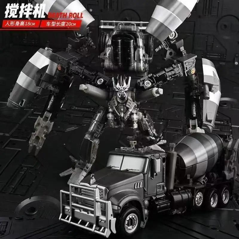Transformation Toys Devastator Action Figure Mixmaster Scavenger Overload Hightower Scrapmetal Scrapper Longhaul Skipjack 8IN1 Poseable Articulated