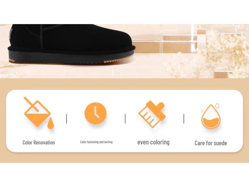 Black Suede Shoe Restoration and Care Liquid Cleanser