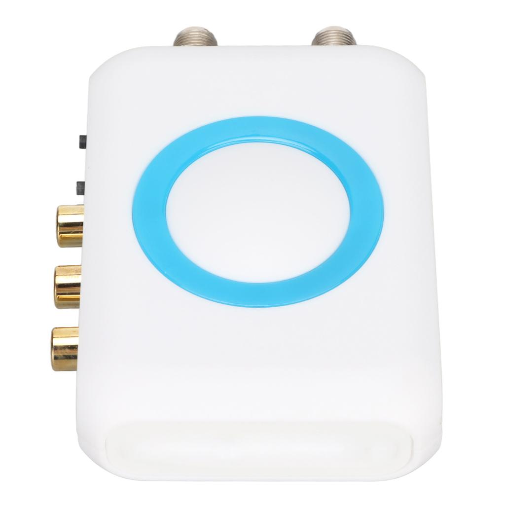 HDM66 HD Modulator Support PAL NTSC Format Output RCA To RF Modulator for Home TV Replacement