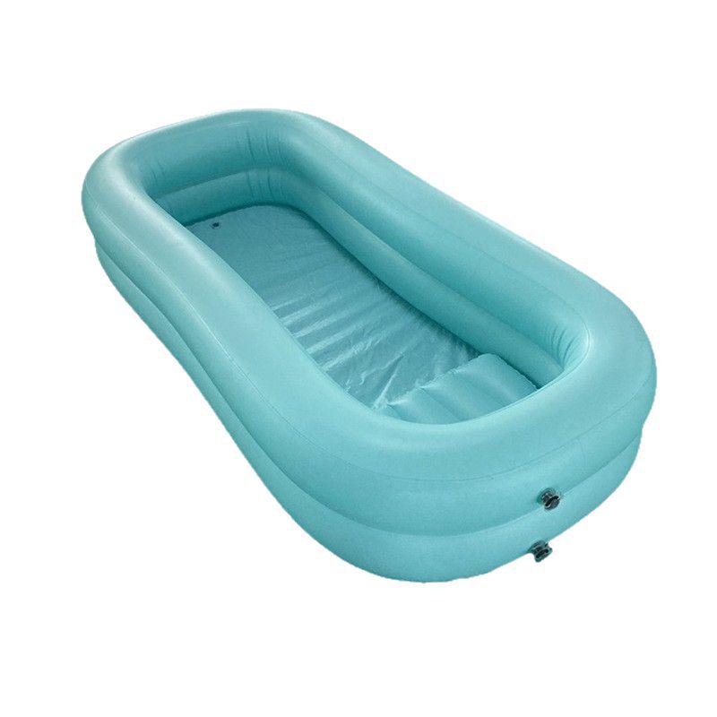 PVC Inflatable Reclining Bathtub for Patient Care