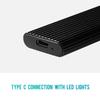 M.2 Mobile Hard Easy Drive Cable Nvme Protocol With USB Type C For 2230 2242 2260 2280 External M.2 Hard Drive Adapter