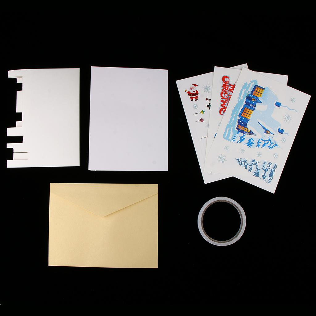 Рождественские открытки своими руками Happy Holiday