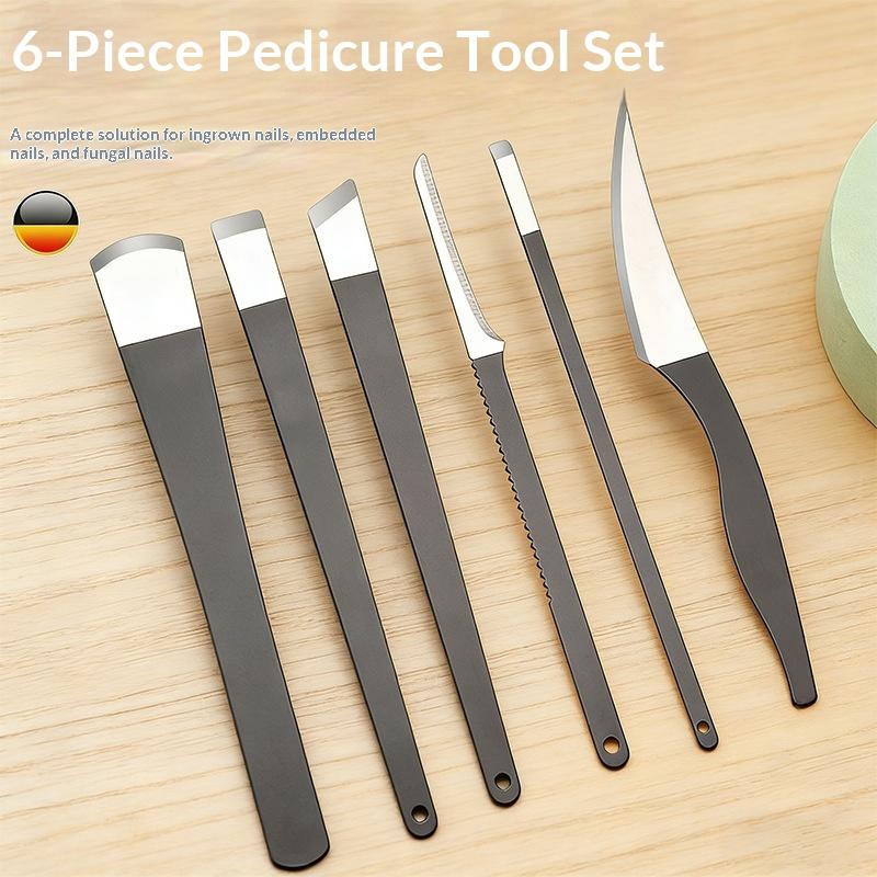 Stainless Steel Ingrown Toenail File Trimmer Set Professional Sharp Safe for Home Pedicure Daily Foot Care Tools
