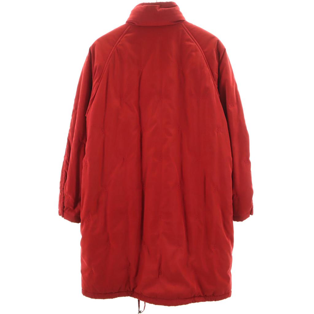 Burberrys 90er Jahre Old B Stickerei Steppmantel 7AR Rot Sanyo Shokai Damen Gebraucht