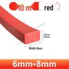 High-Temperature Resistant Transparent Silicone Rubber Sealing Strip