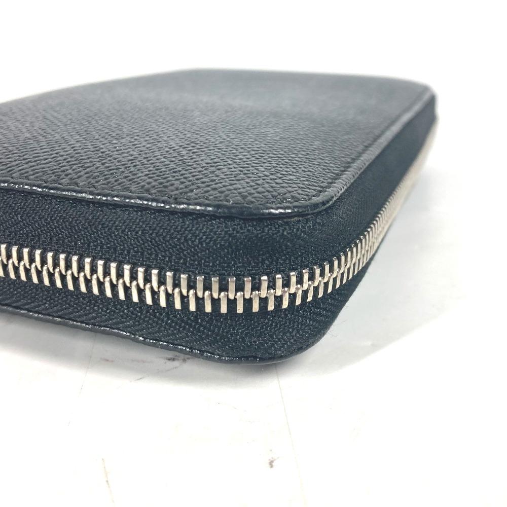 BVLGARI Bulgari Bulgari Zip Around Long Wallet Leather Black
