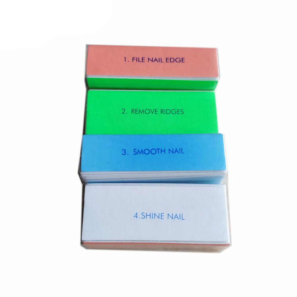 Portable Sandpaper Nail Sanding Block Nail Buffer File Manicure Tool Dead Skin Remover Polishing